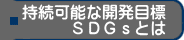 持続可能な開発目標ＳＤＧｓとは